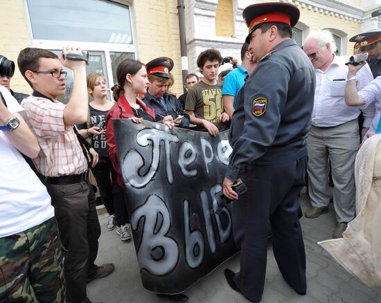 Ситуация с голодающими против итогов выборов мэра в Астрахани