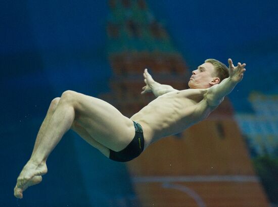 Прыжки в воду. 3-й этап мировой серии ФИНА 2012. 1-й день