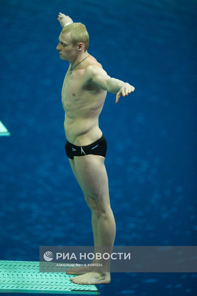 Прыжки в воду. 3-й этап мировой серии ФИНА 2012. 1-й день