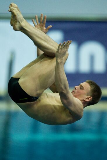 Прыжки в воду. 3-й этап мировой серии ФИНА 2012. 1-й день