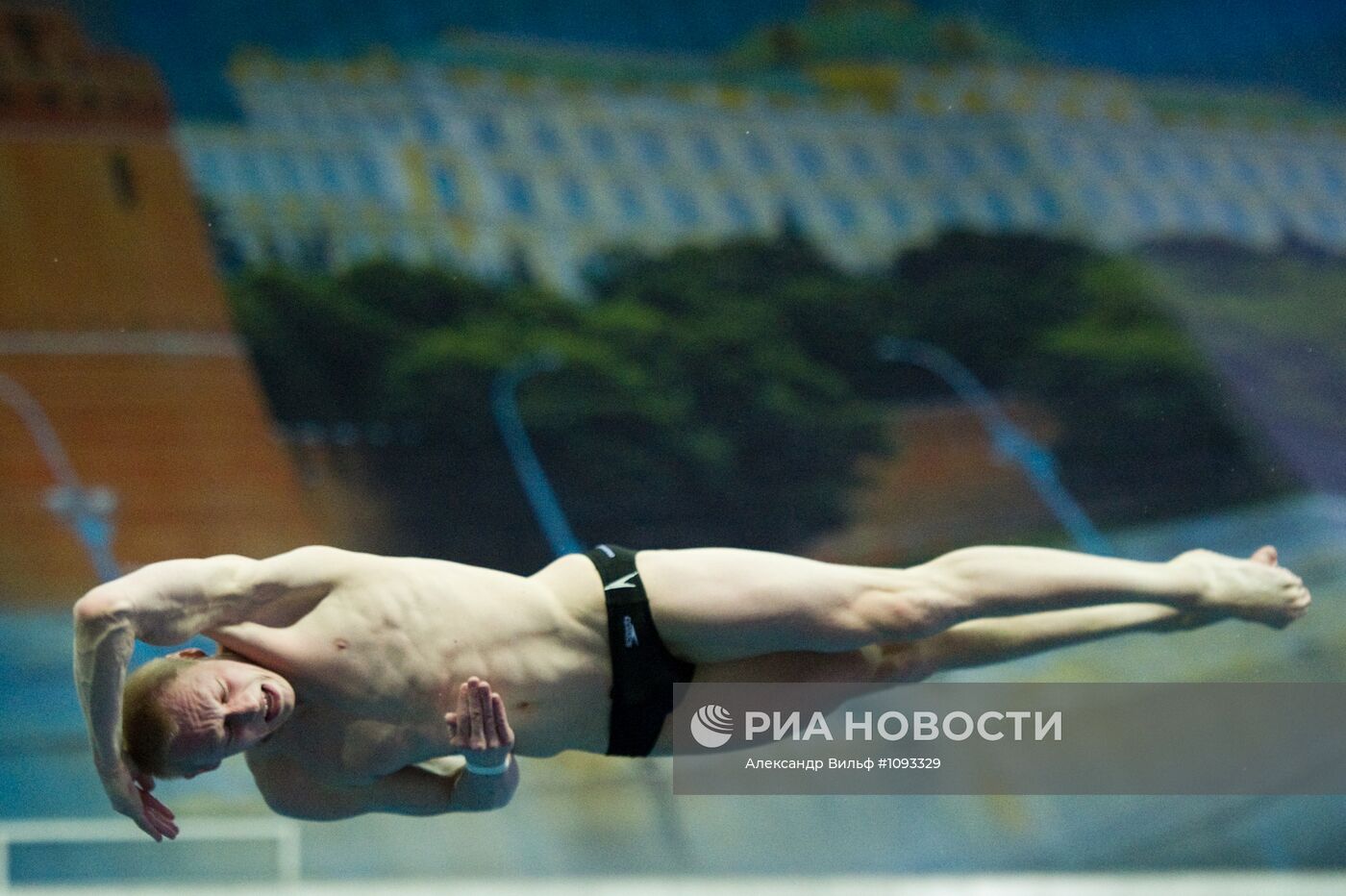 Прыжки в воду. 3-й этап мировой серии ФИНА 2012. 1-й день