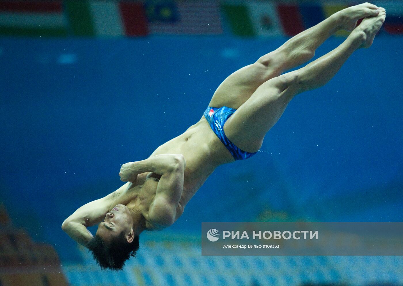 Прыжки в воду. 3-й этап мировой серии ФИНА 2012. 1-й день