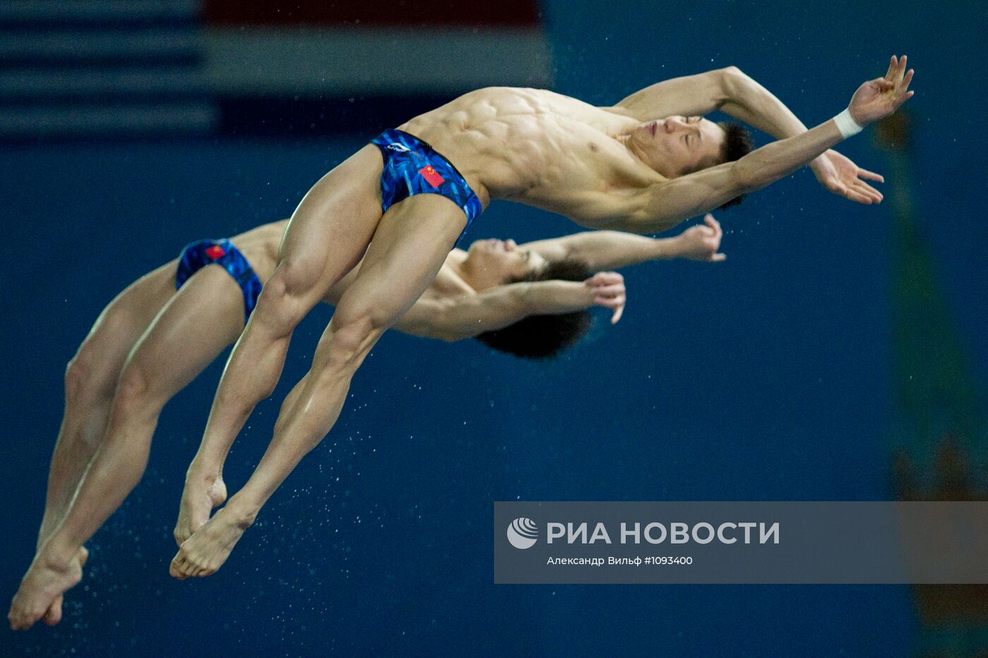 Прыжки в воду. 3-й этап мировой серии ФИНА 2012. 1-й день