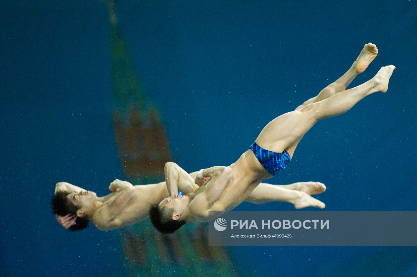 Прыжки в воду. 3-й этап мировой серии ФИНА 2012. 1-й день