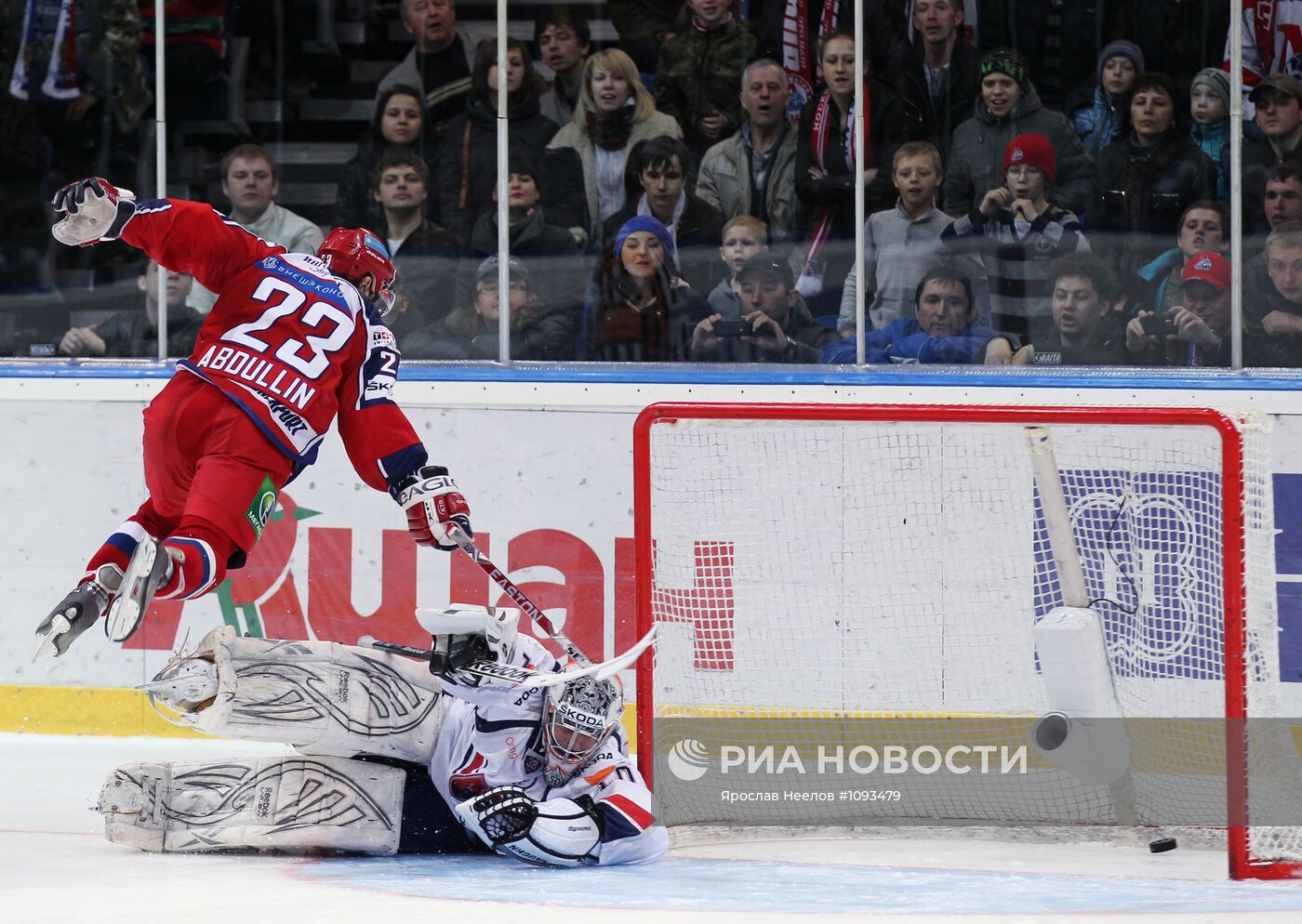Хоккей. Европейский хоккейный вызов. Матч Россия - Словакия