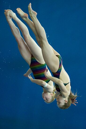 Прыжки в воду. 3-й этап мировой серии ФИНА 2012. 2-й день