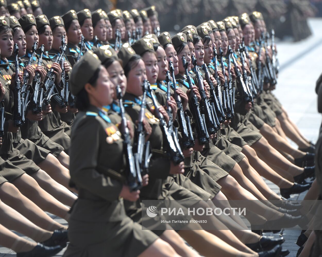 Военный парад, посвященный 100-летию со дня рождения Ким Ир Сена