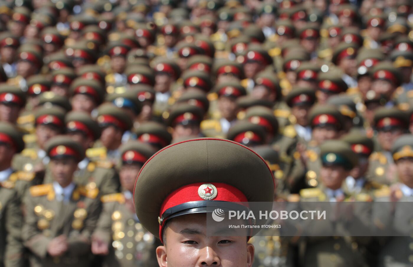 Военный парад, посвященный 100-летию со дня рождения Ким Ир Сена