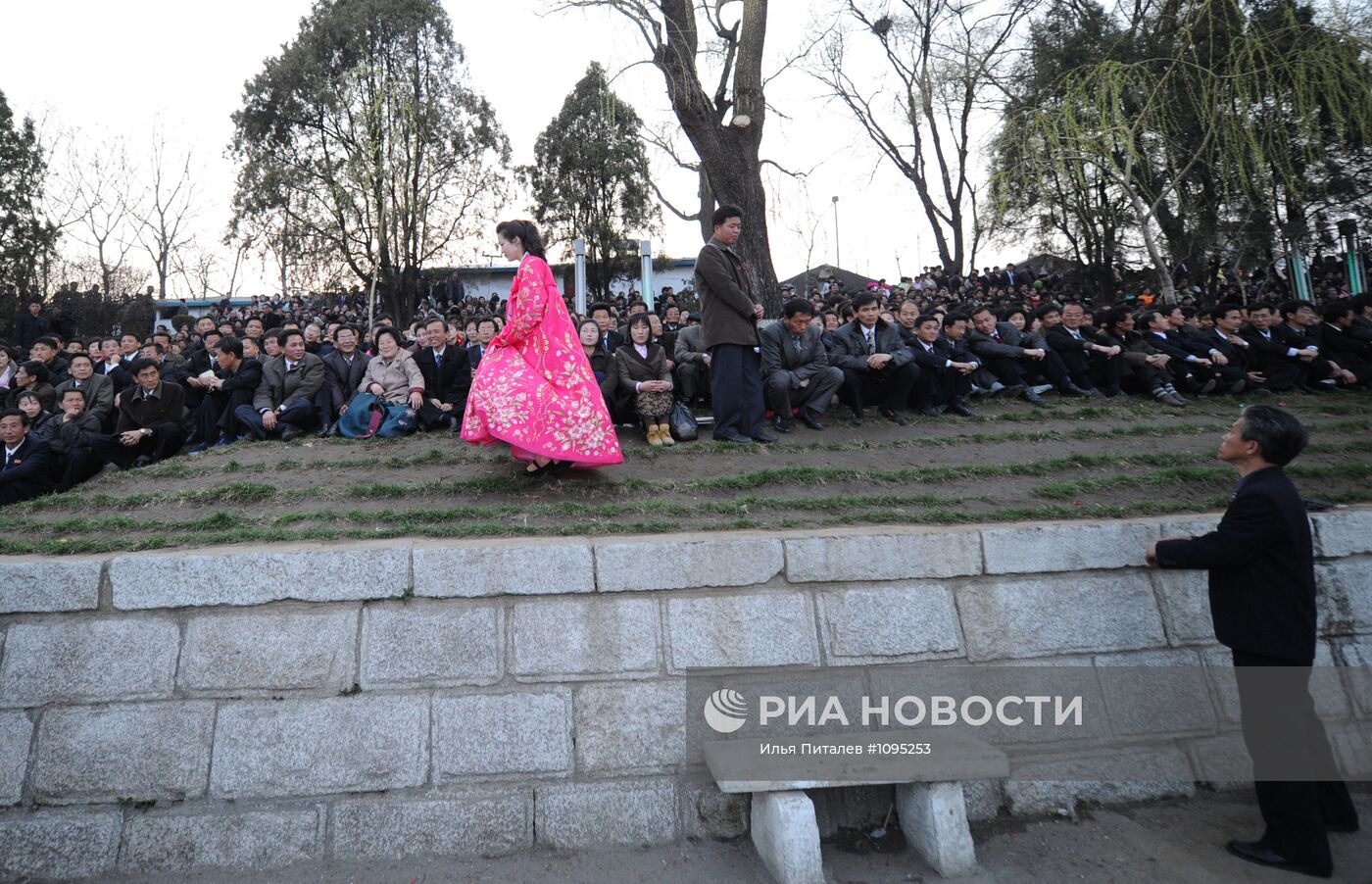 Салют в честь столетия со дня рождения Ким Ир Сена