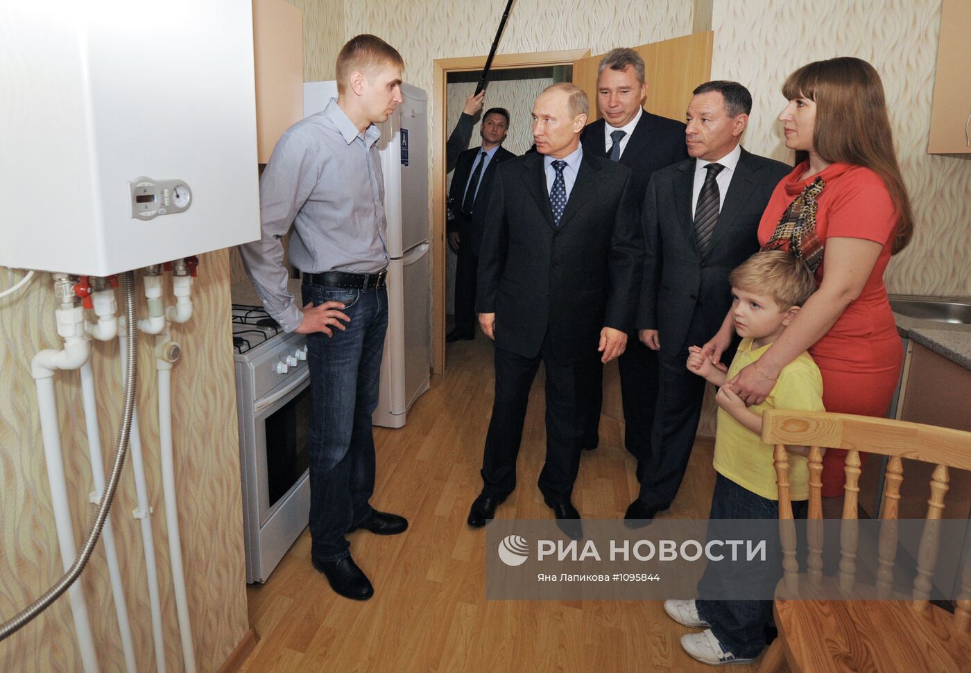 В.Путин посетил подмосковную Истру