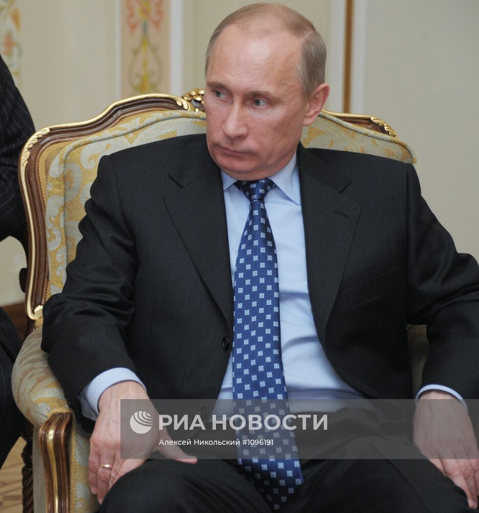 В.Путин встретился с главой ExxonMobil Р.Тиллерсоном