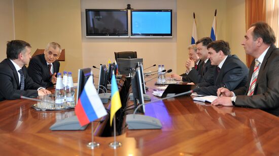 Встреча Онищенко и Порошенко в Москве