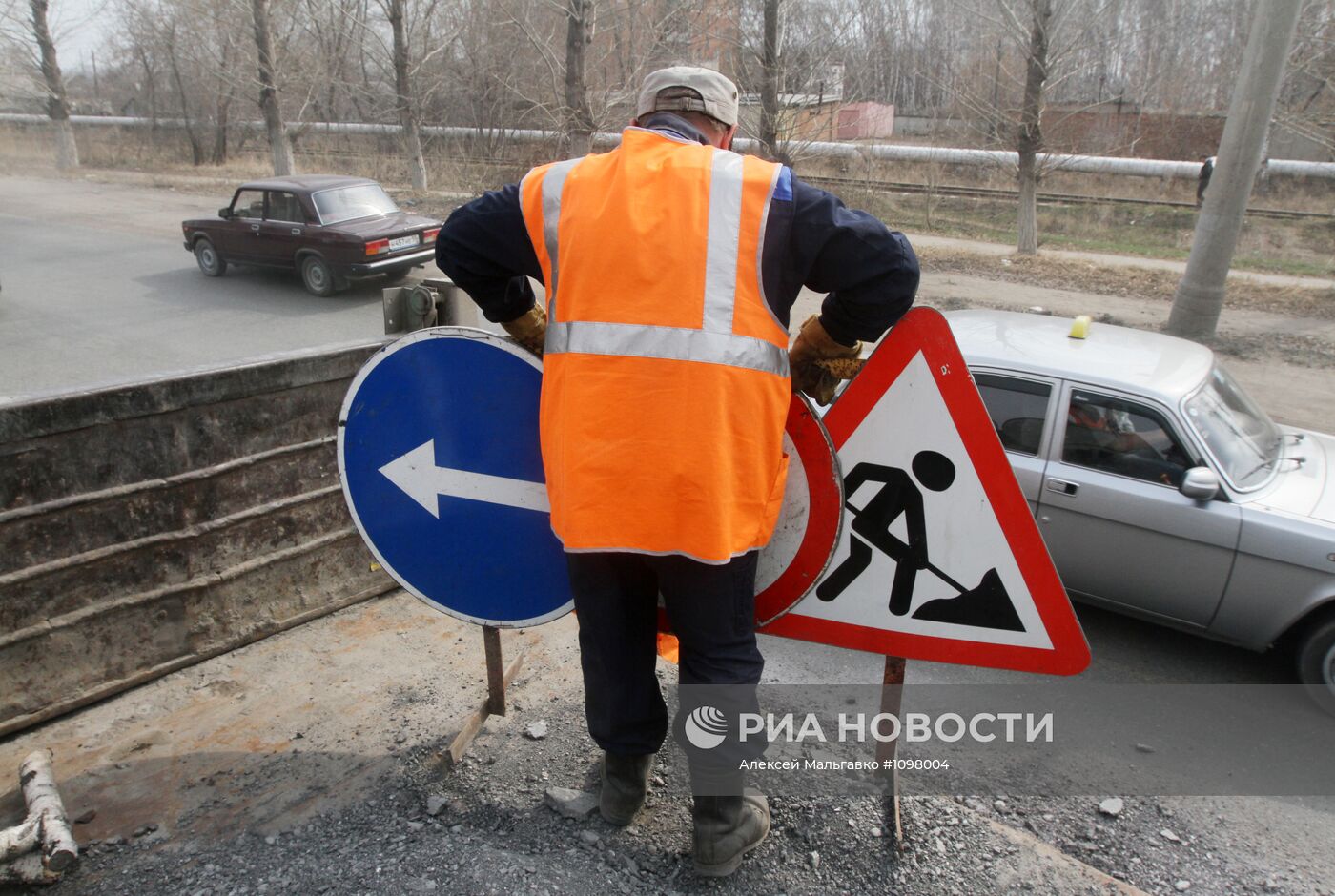 Ремонт дорог в Омске