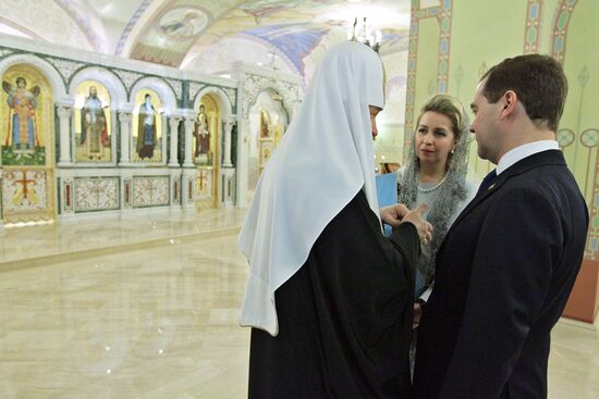 Рабочая поездка Д.Медведева в СЗФО