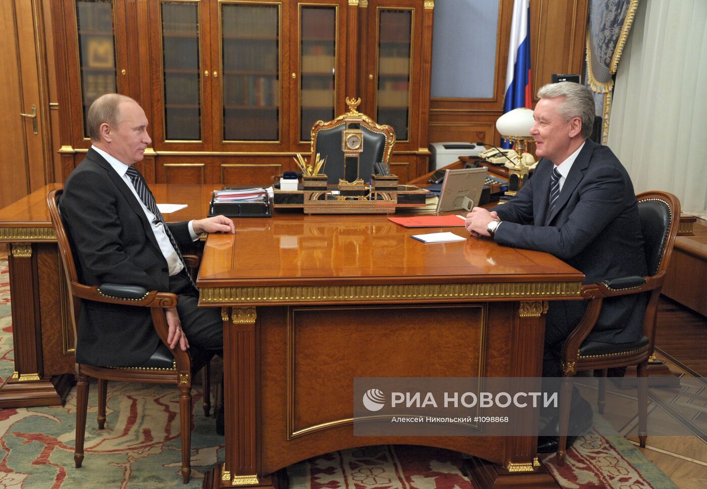 В.Путин провел встречу с С.Собяниным