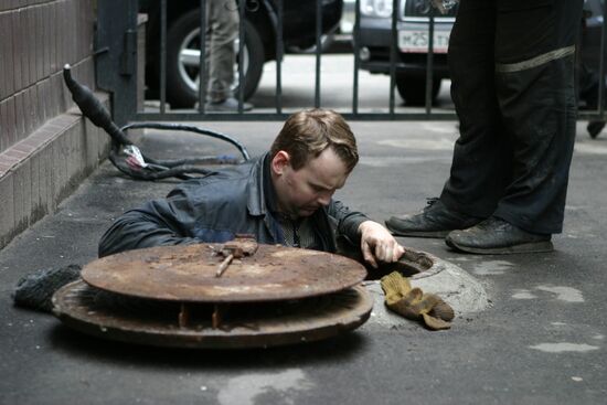 Работа коммунальных служб