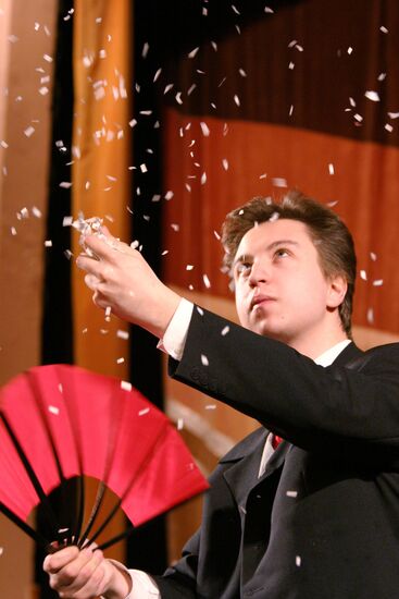 Открытый конкурс Московского клуба фокусников