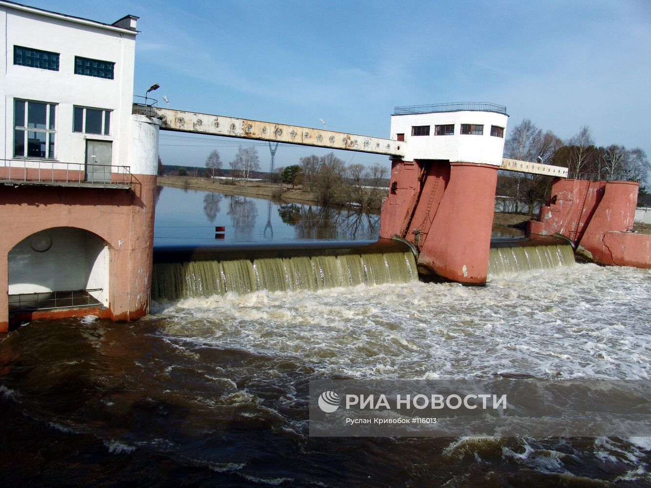 Гидросооружения Рублевской водопроводной станции