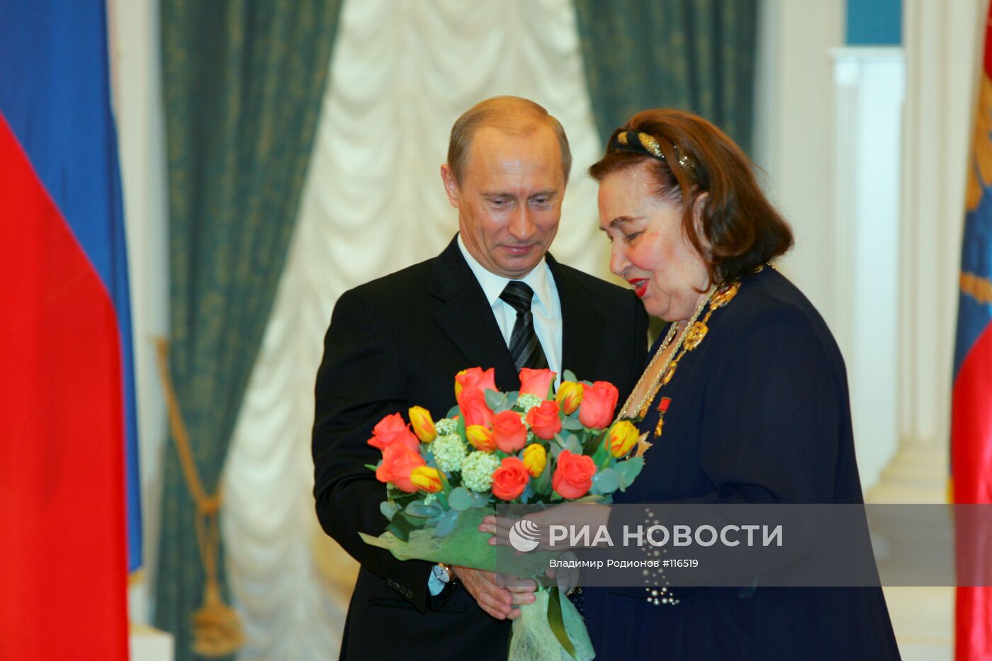 ПУТИН АРХИПОВА ВРУЧЕНИЕ НАГРАДЫ