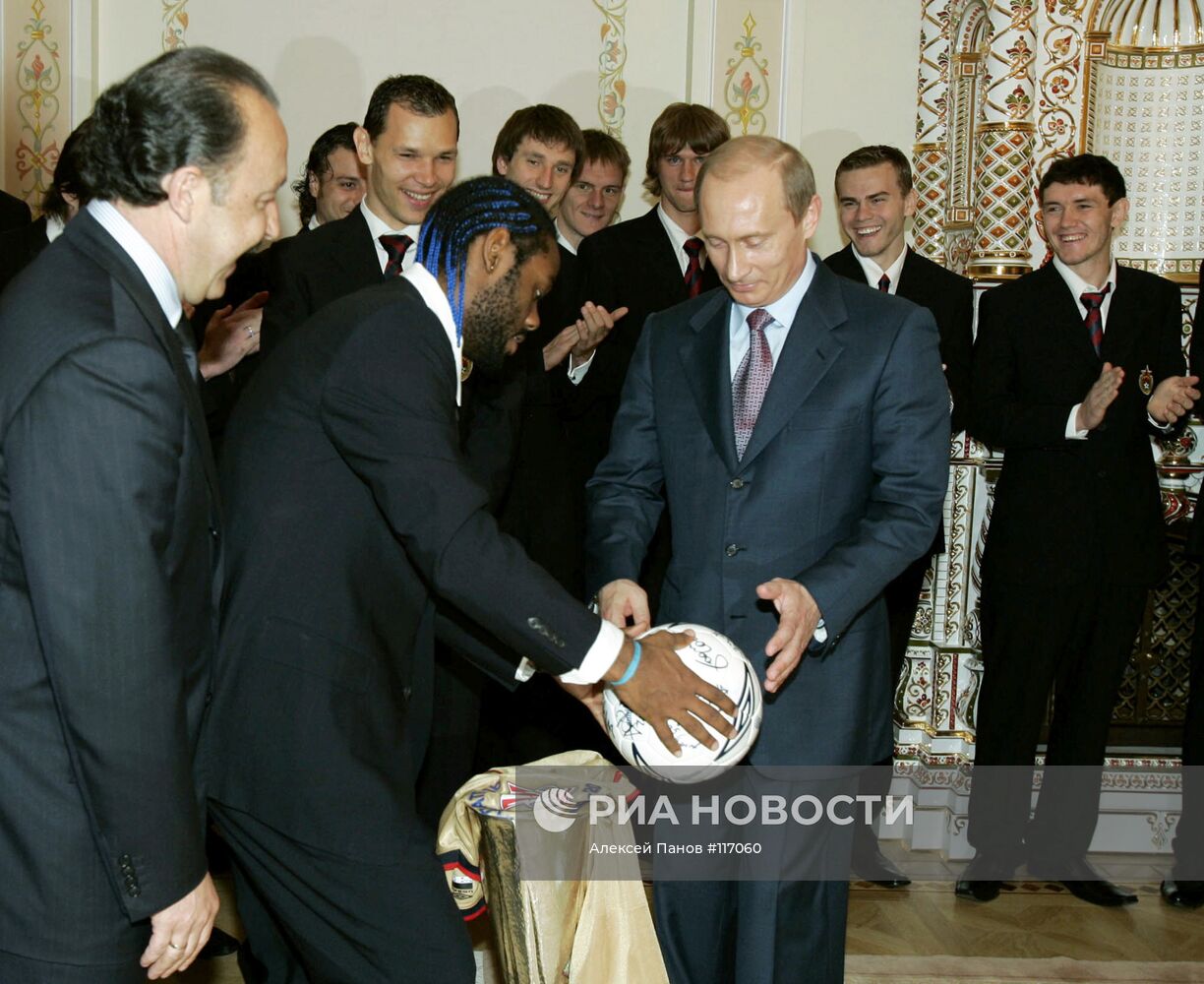 Владимир Путин, Валерий Газзаев, Вагнер Силва де Соуза