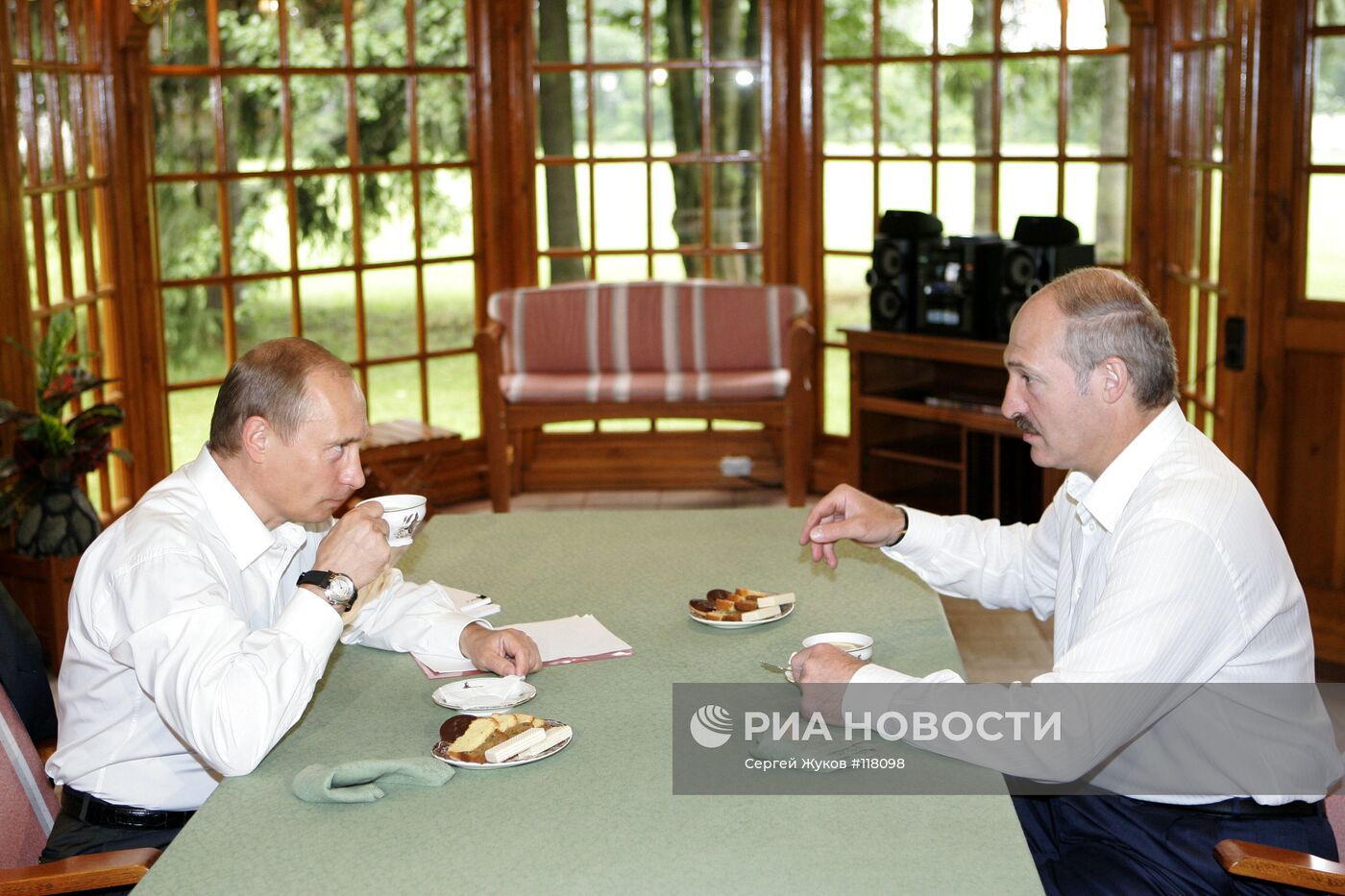 ПУТИН ЛУКАШЕНКО