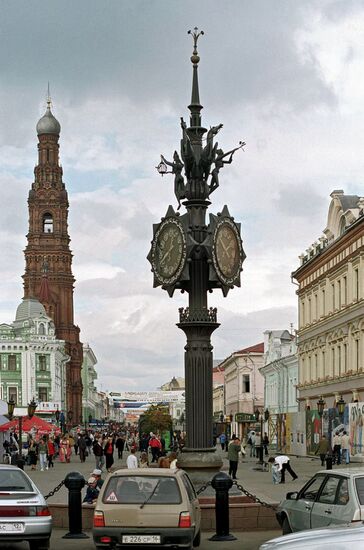 Пешеходная улица в Казани