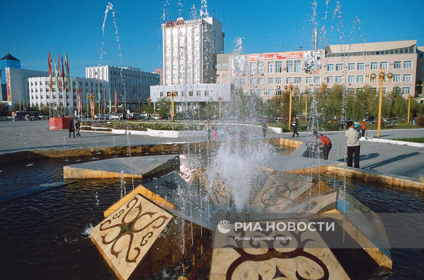 Площадь Ленина в Якутске