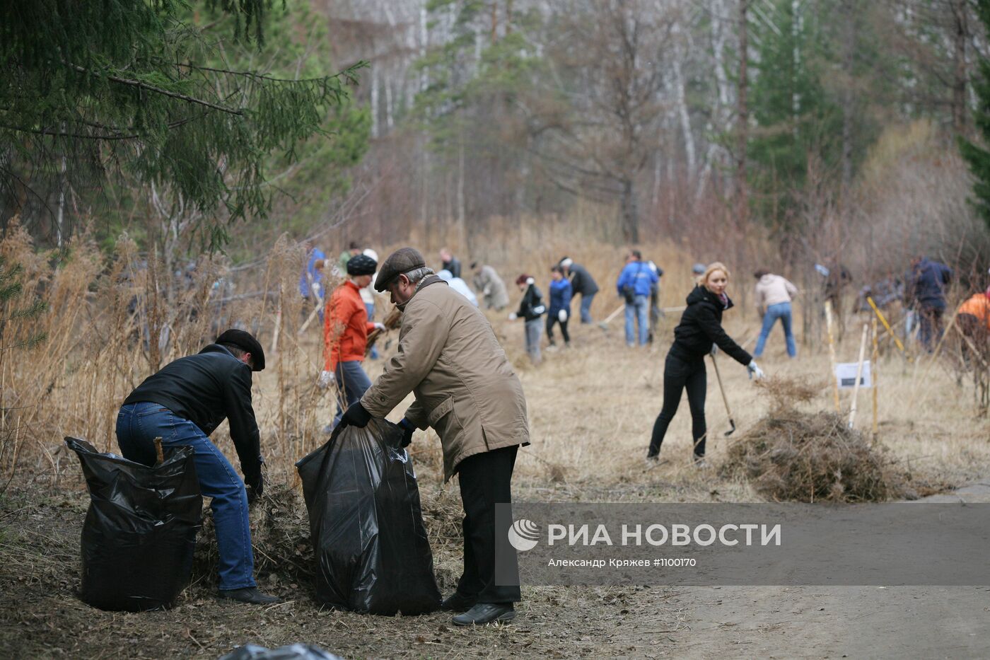 Субботники в городах России