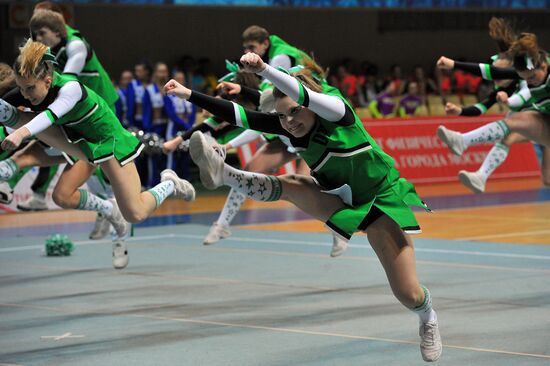 Общероссийские соревнования по черлидингу 2012 года