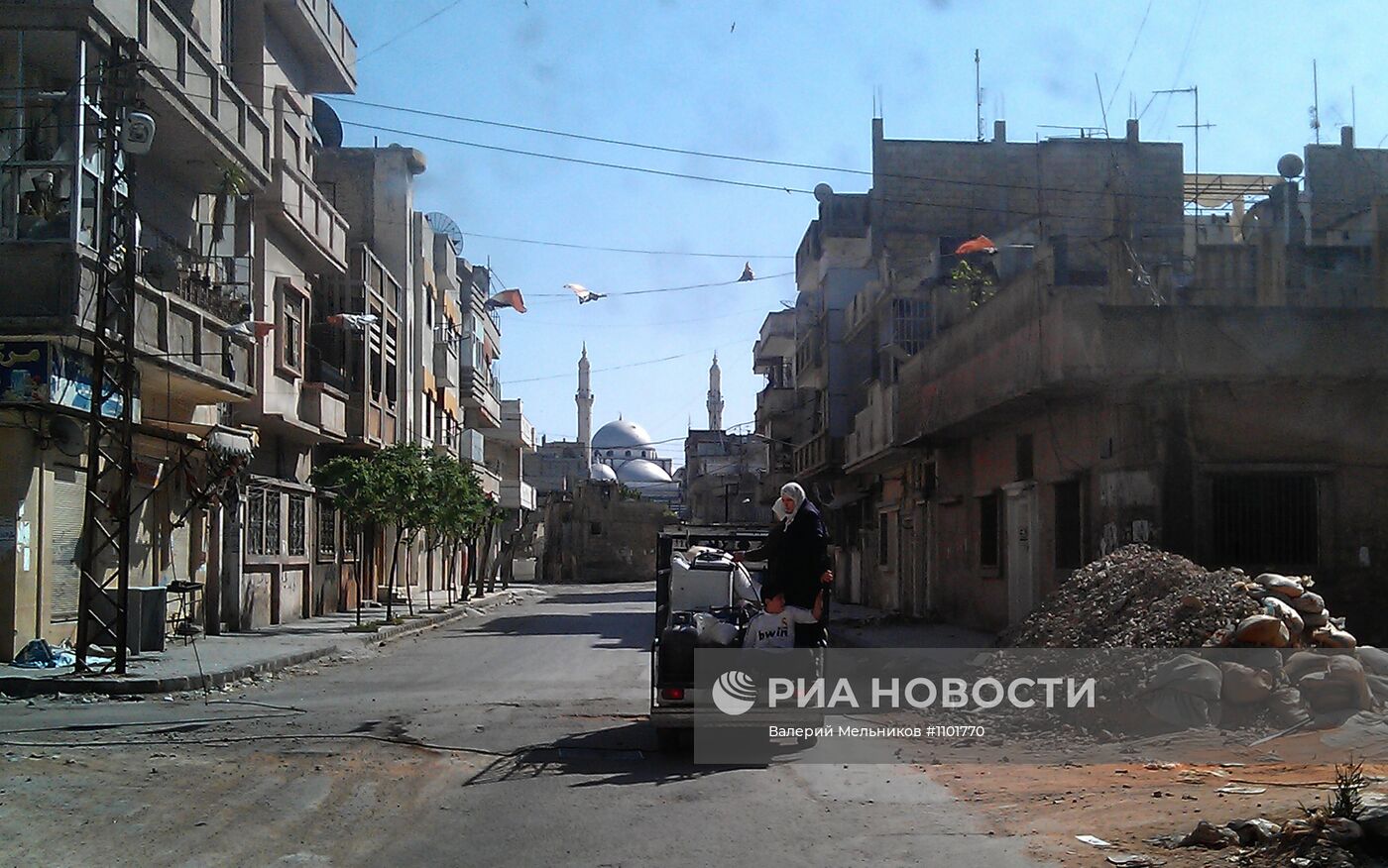 Сирийский город Хомс