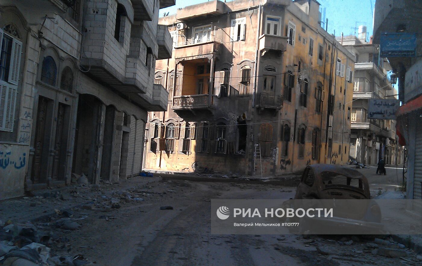 Сирийский город Хомс