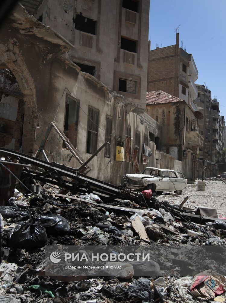 Сирийский город Хомс