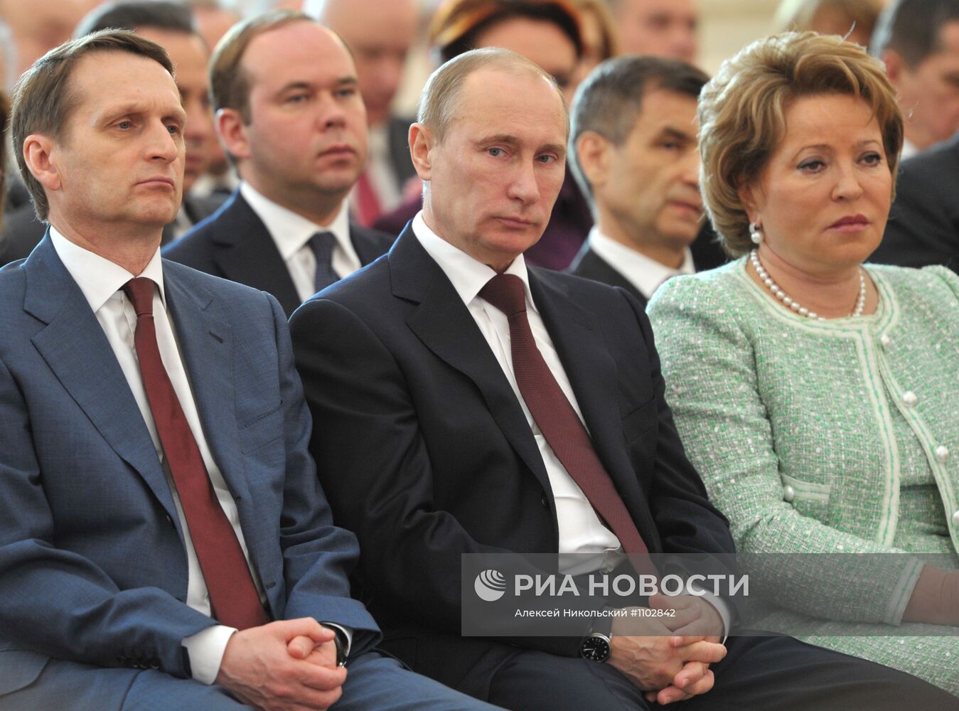В.Путин в Кремле на расширенном заседании Госсовета РФ