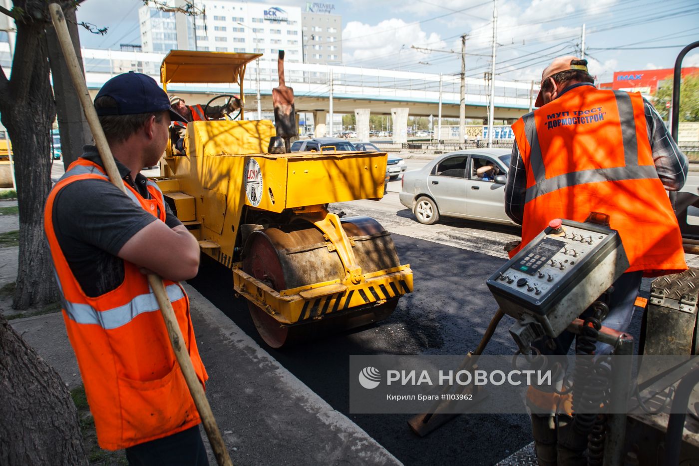 Ремонт дорог в Волгограде