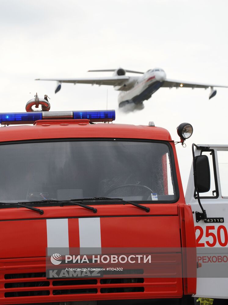 Тактико-специальные учения МЧС РФ в Московской области