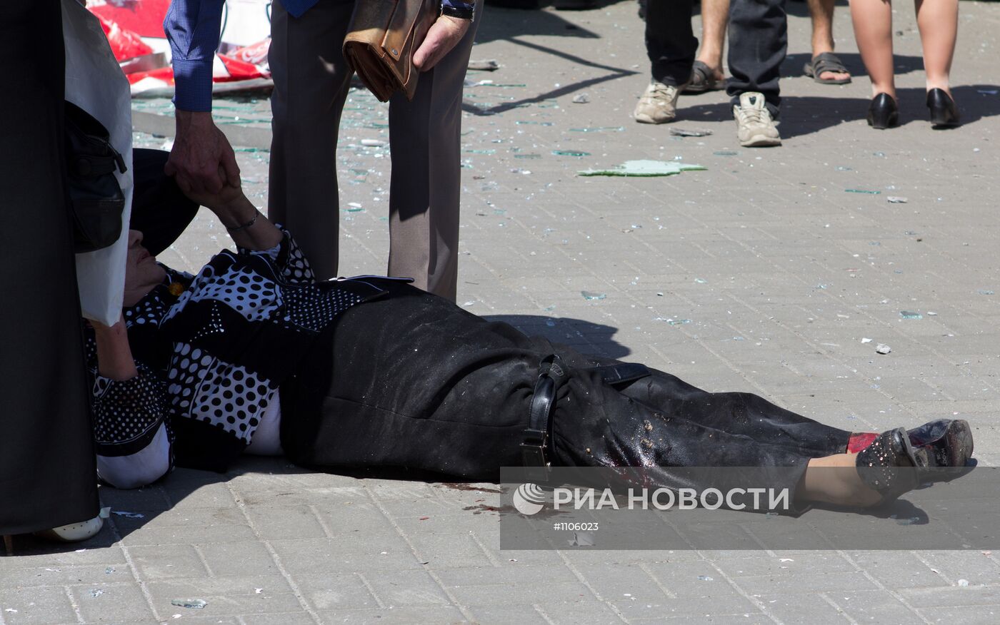 Серия взрывов в Днепропетровске