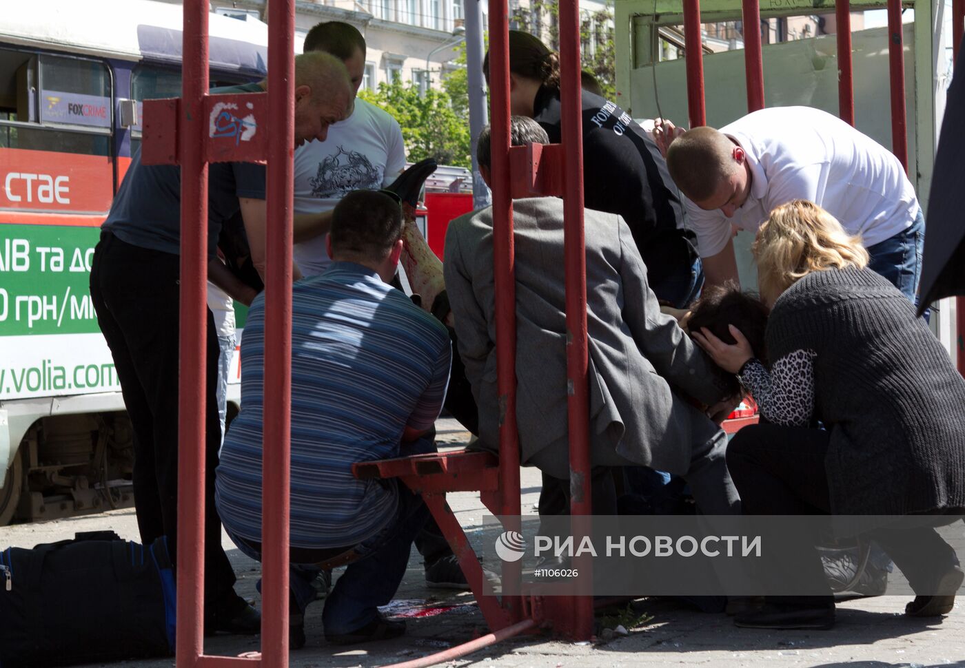 Серия взрывов в Днепропетровске