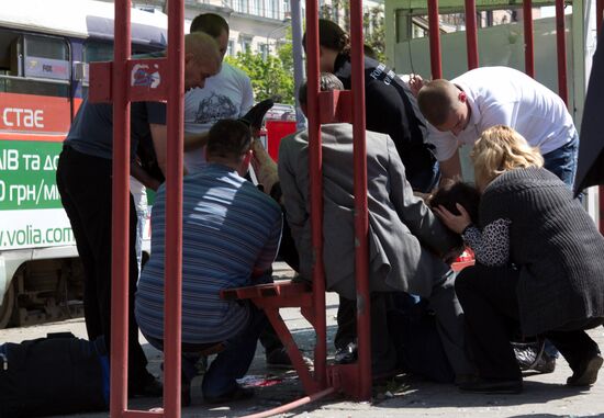 Серия взрывов в Днепропетровске