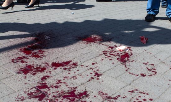 Серия взрывов в Днепропетровске