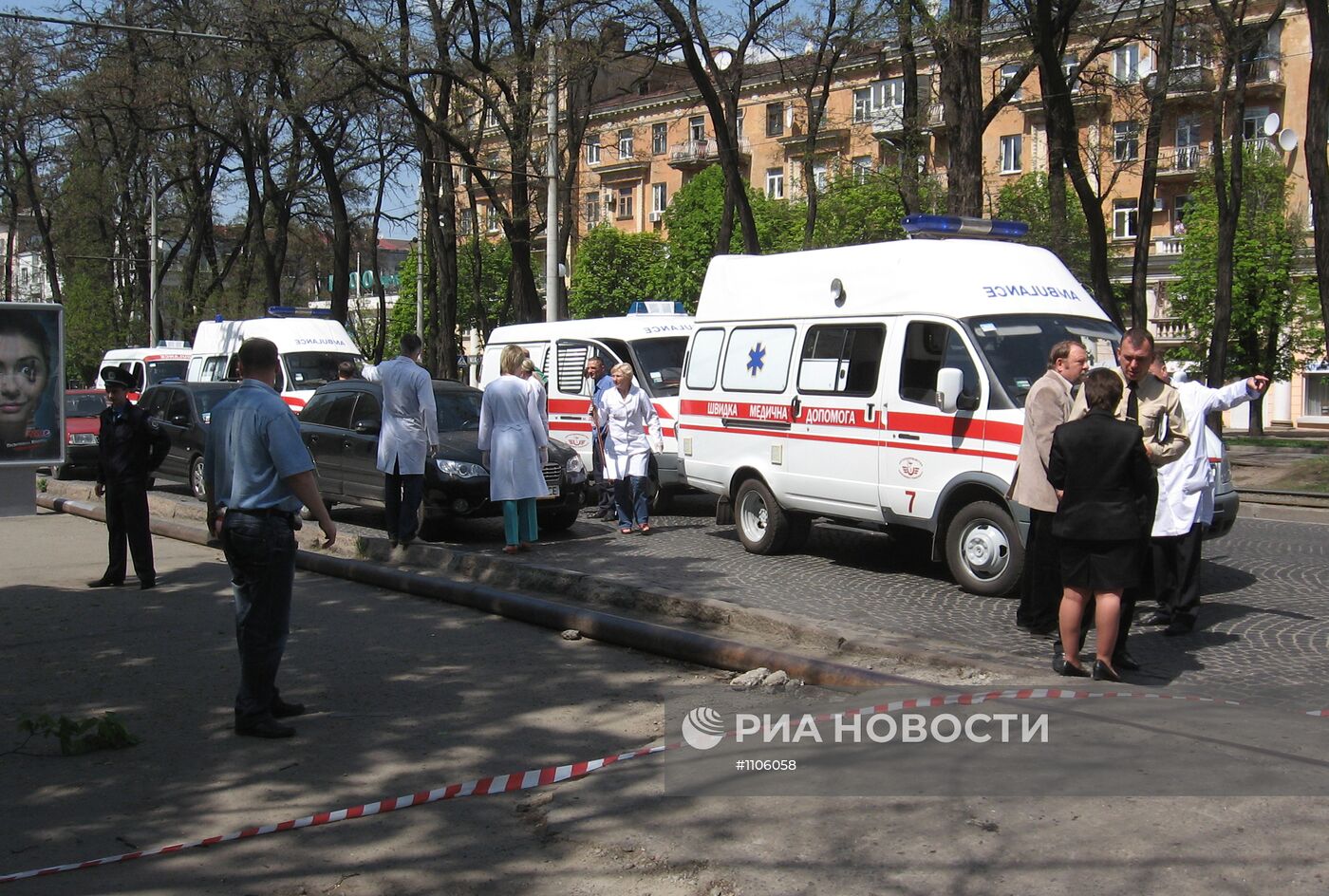 Серия взрывов в Днепропетровске