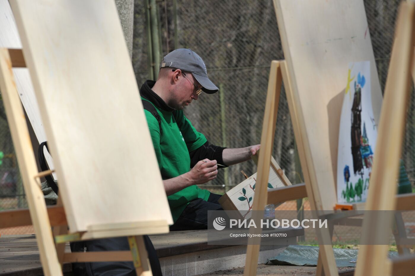 Второй медиасубботник в Нескучном саду