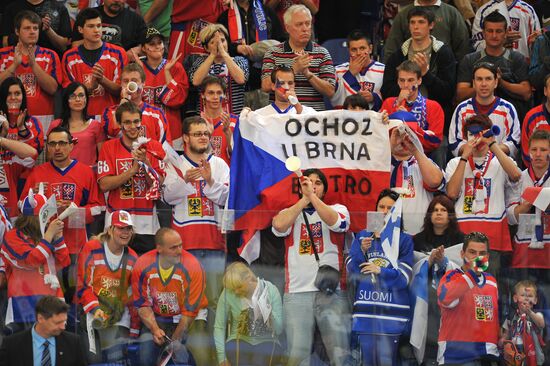 Хоккей. Чешские игры. Матч Чехия - Финляндия