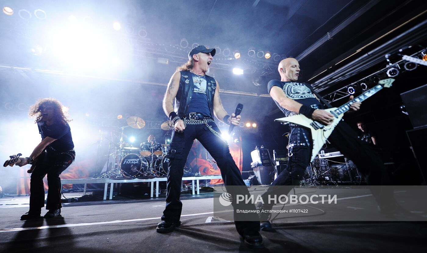 Концерт группы Accept в Москве
