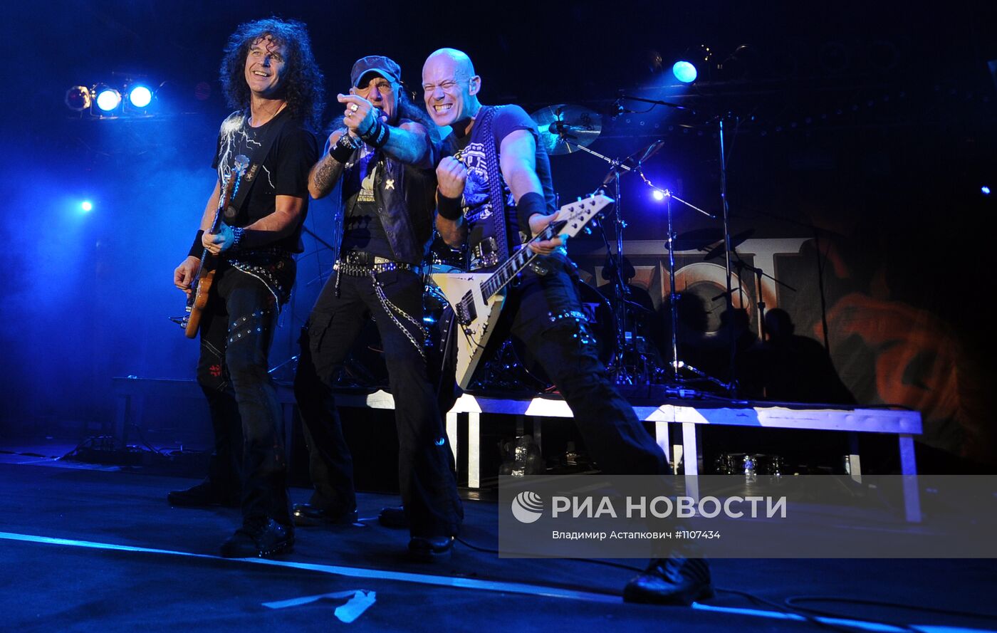 Концерт группы Accept в Москве