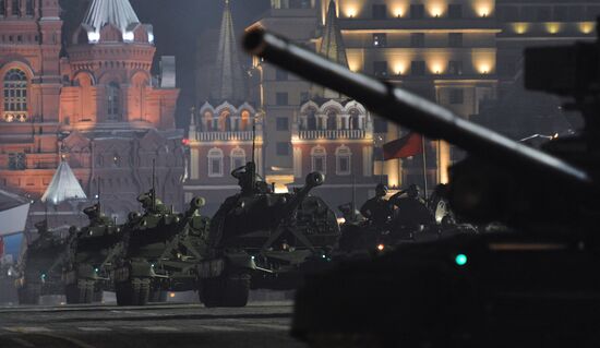 Репетиция парада Победы на Красной площади