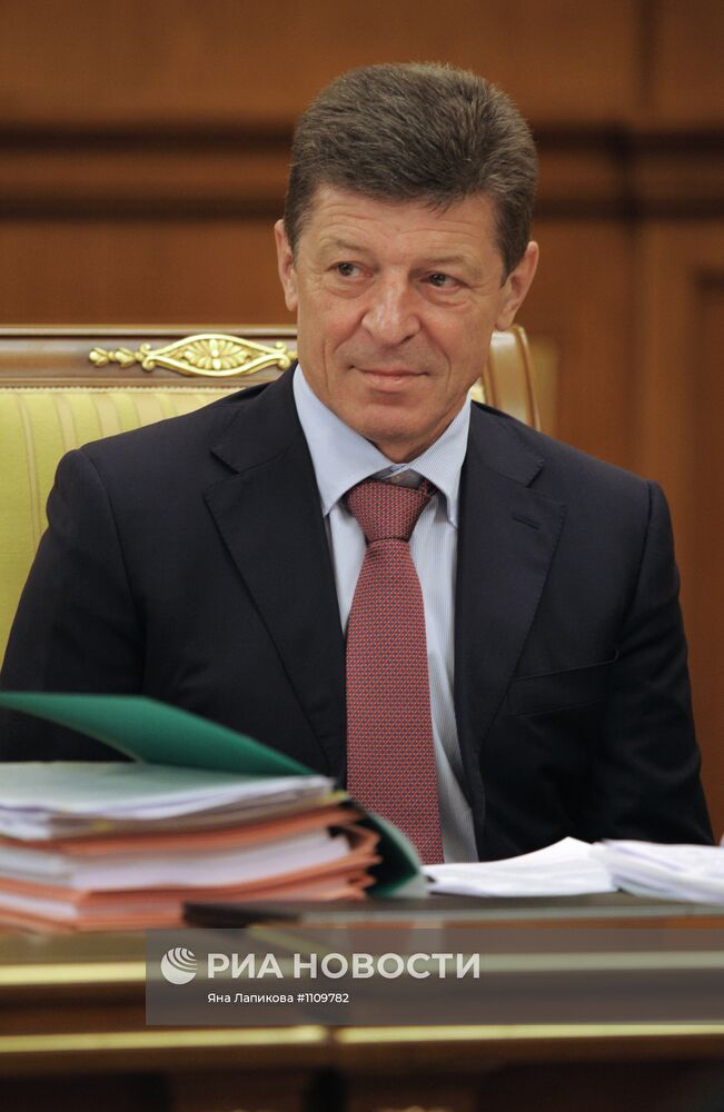 Владимир Путин провел заседание правительства РФ