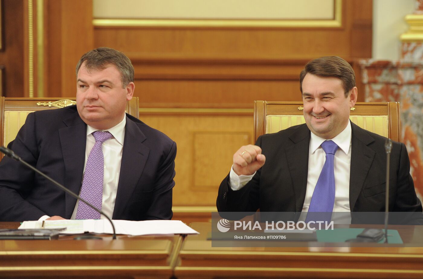 Владимир Путин провел заседание правительства РФ