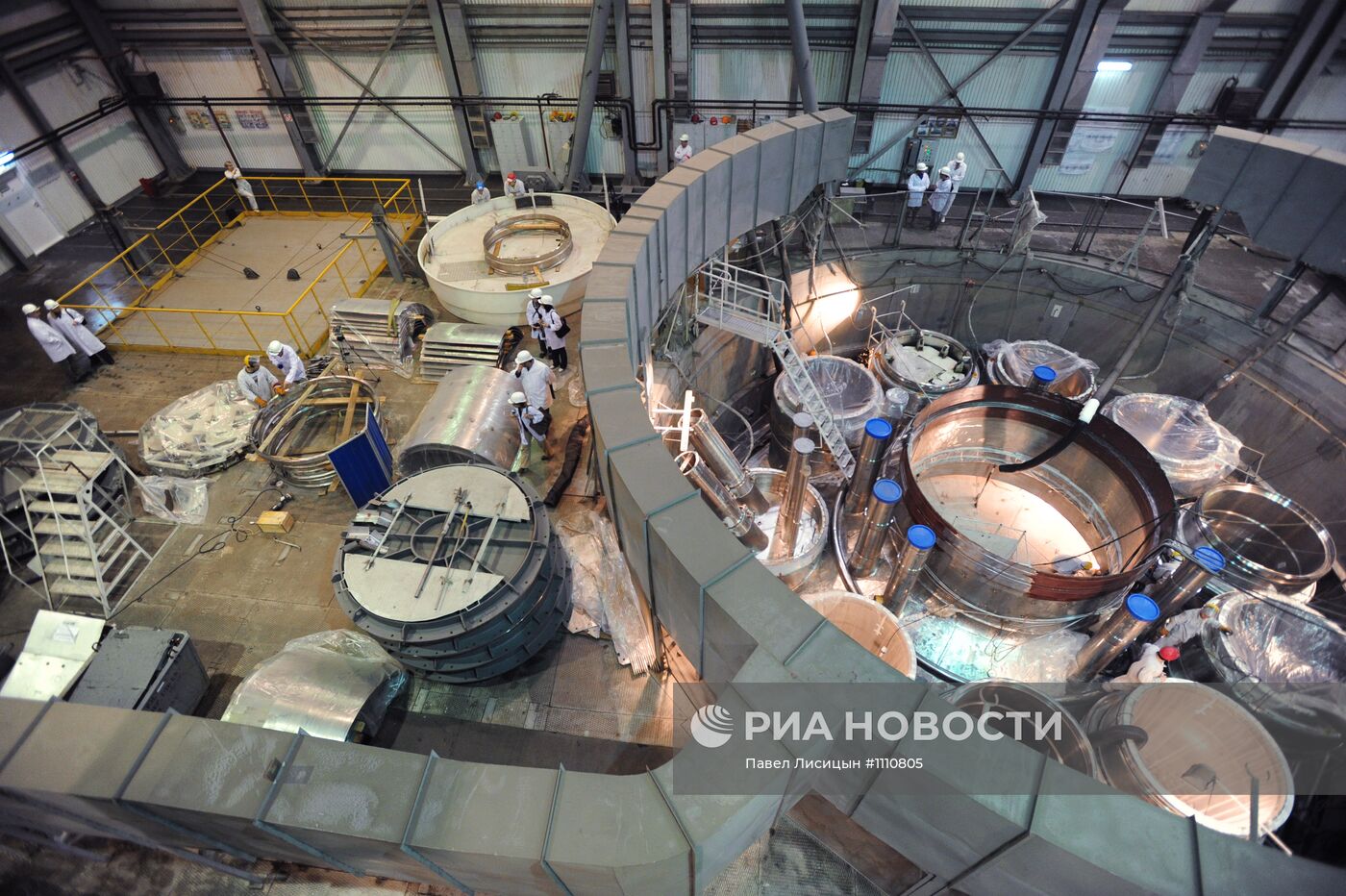Строительство нового энергоблока Белоярской АЭС
