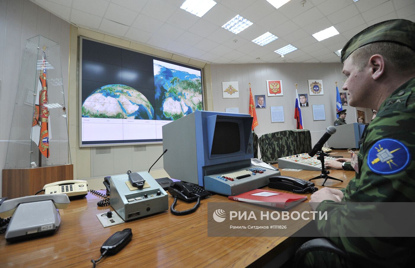 Радиолокационная станция системы ПРО Москвы