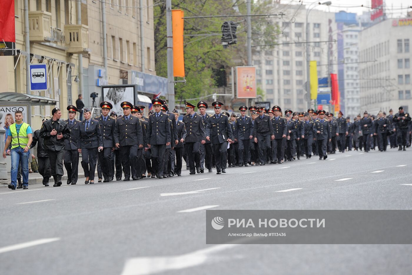 Подготовка к "Маршу миллионов" в Москве
